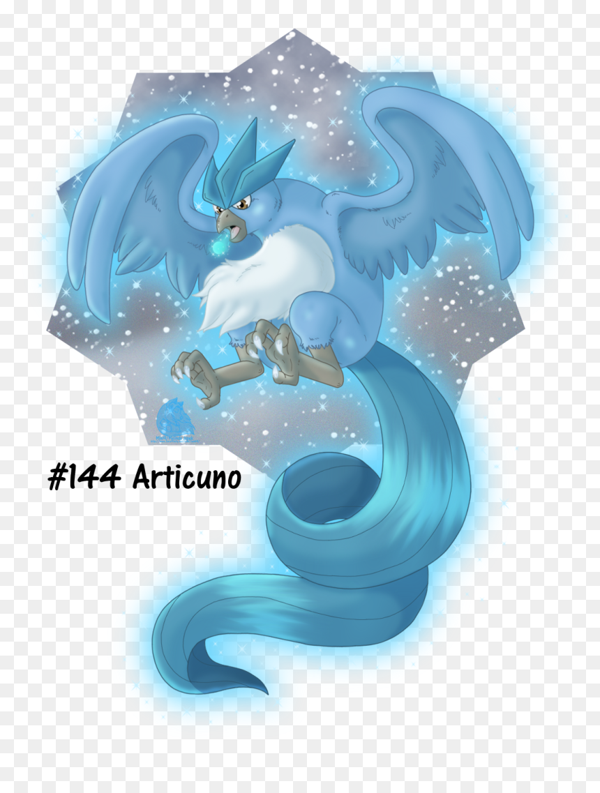 #144 Articuno , Png Download - Illustration, Transparent Png - articuno png