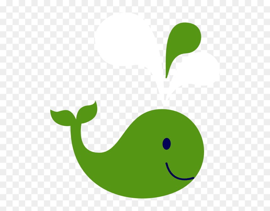 Whale Clip Art At - Green Whale Clipart Png, Transparent Png - narwhal png