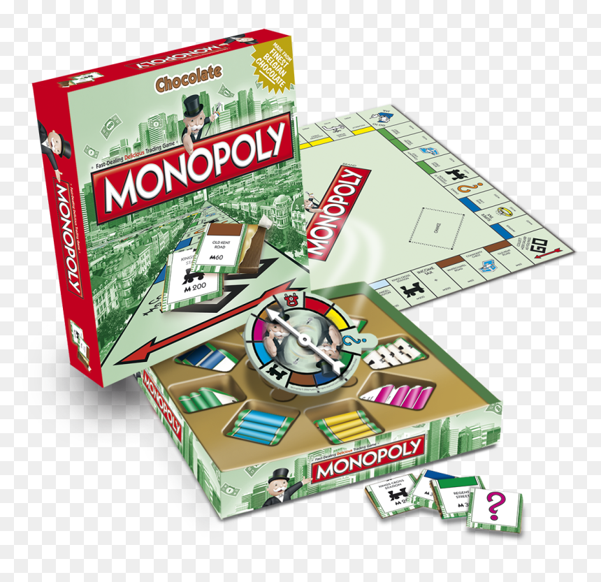 Games Within The Release Include Scrabble And Battleship - Monopoly Chocolate, HD Png Download - board games png