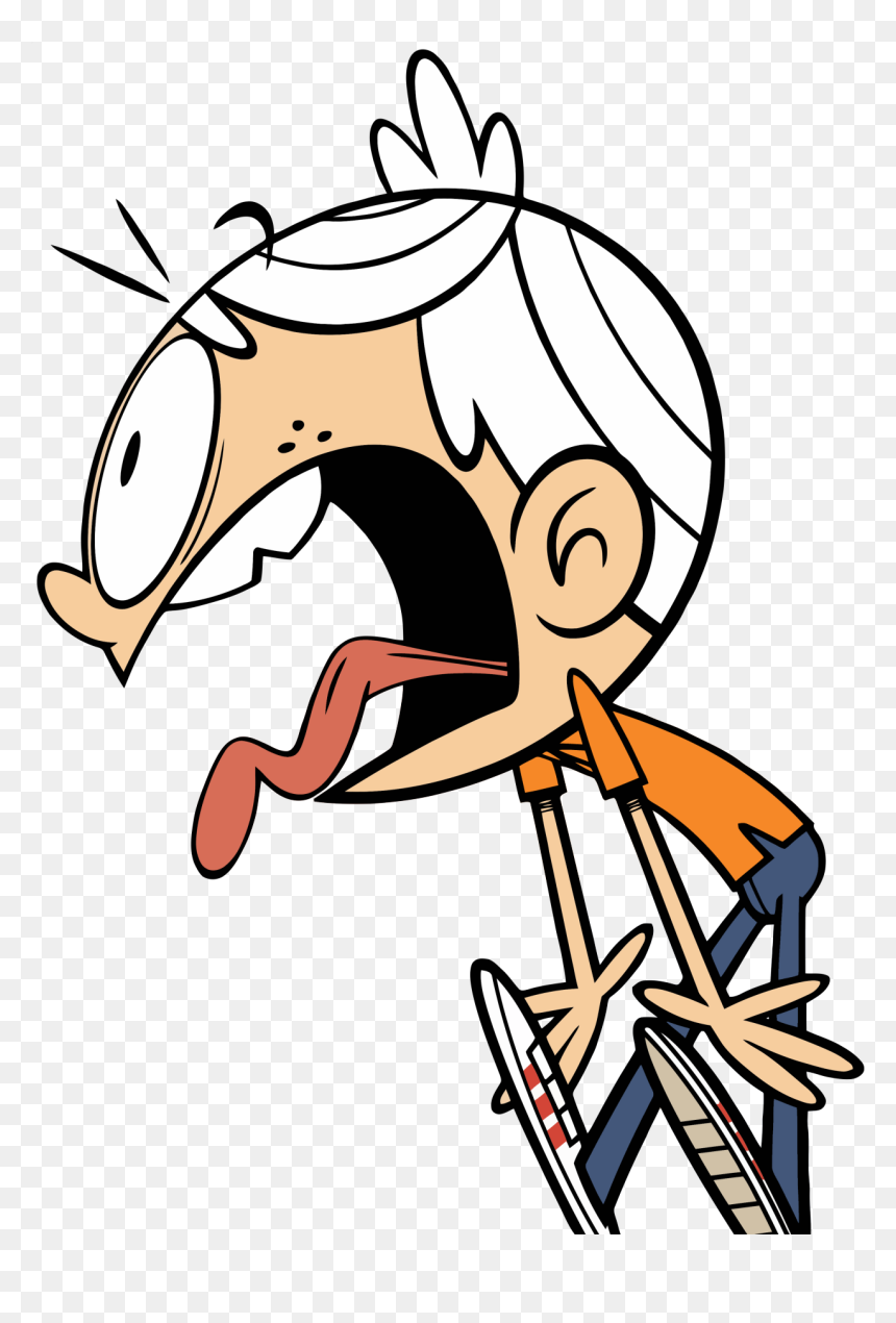 February Clipart Subway Art - Loud House Lincoln Png, Transparent Png - run png