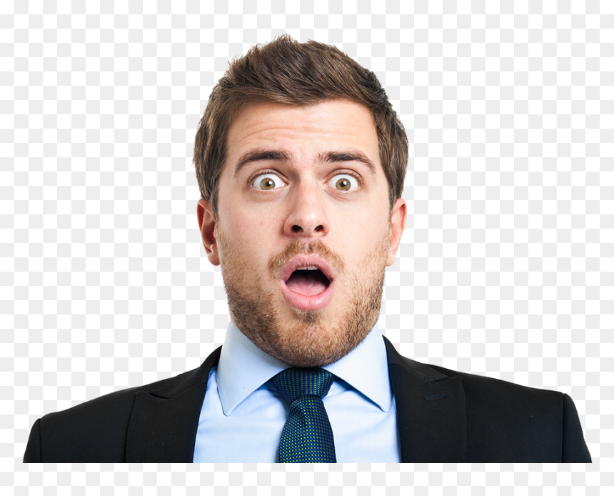 Shocked Business Man - 4 Pics 1 Word Level 2864, HD Png Download - shocked png