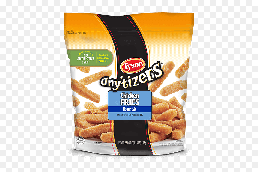Tyson Anytizer Chicken Fries, HD Png Download - chicken fry png