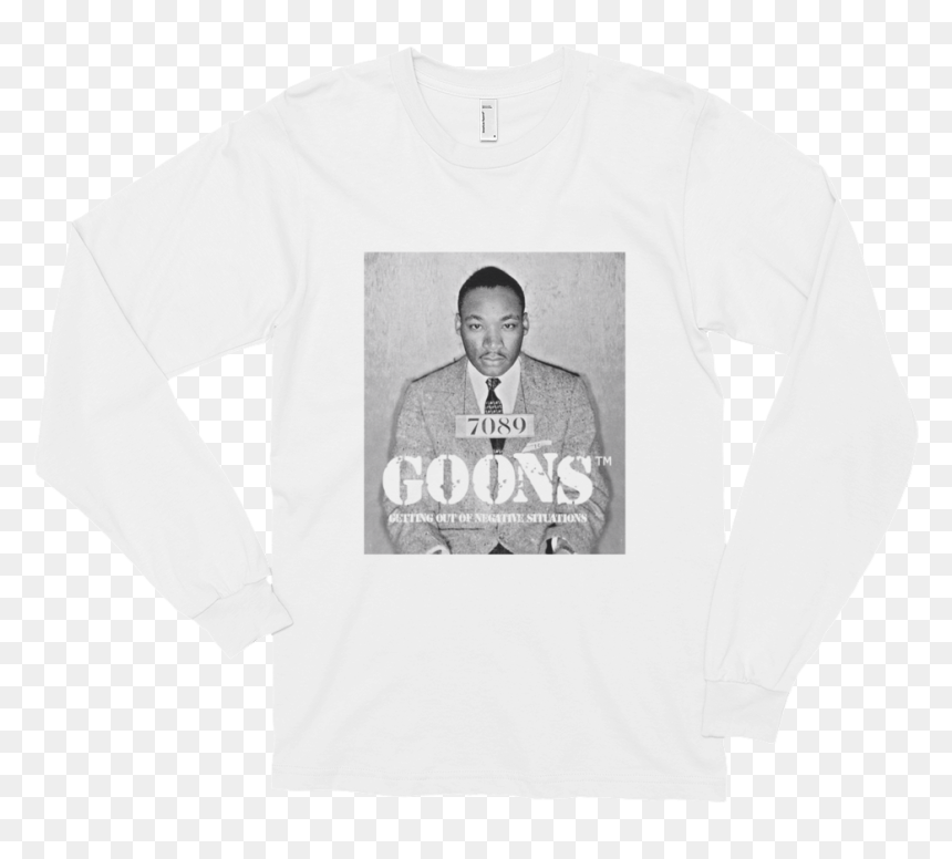 Mlkgoons Mockup Front Flat White - Anti Social Social Distancing, HD Png Download - mlk png