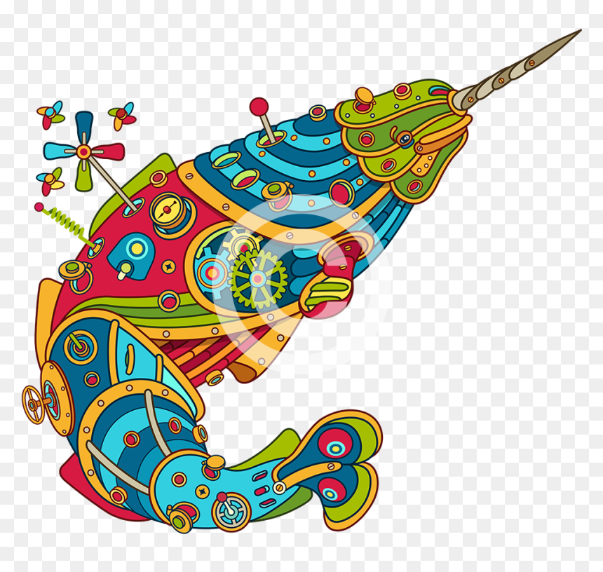 N For Narwhal, HD Png Download - narwhal png