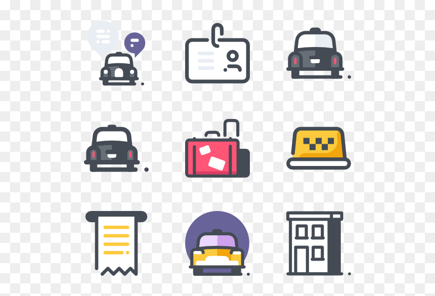 Clip Art, HD Png Download - taxi png