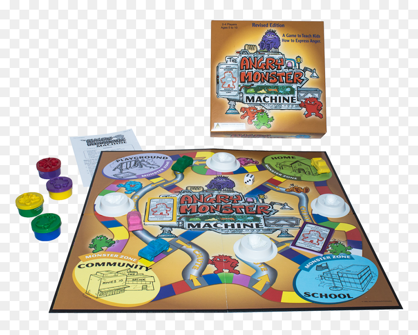 Board Game - Anger For Kids Games, HD Png Download - board games png