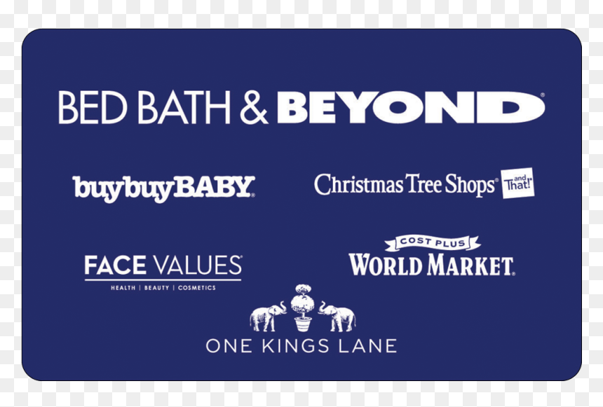 Bed Bath And Beyond, HD Png Download - bed bath and beyond logo png