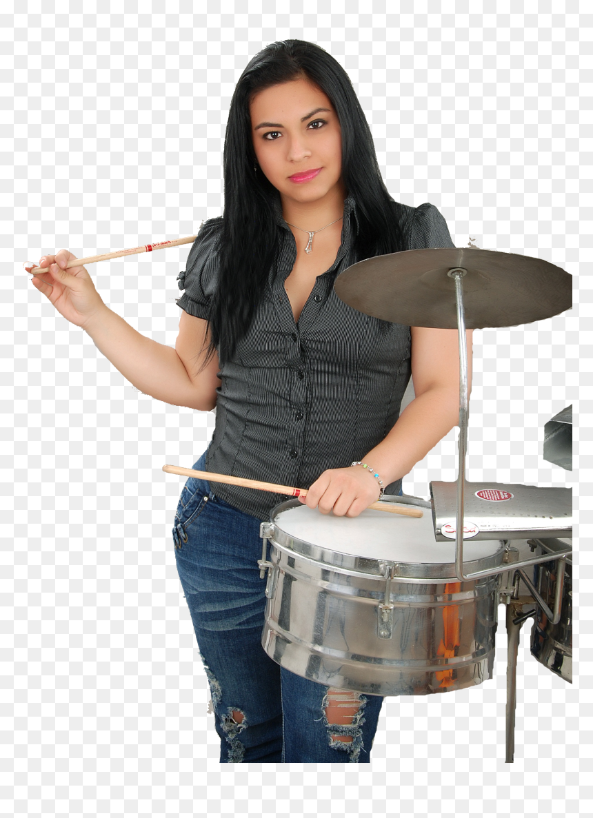 Angie Guzman "la Voz Femenina De La Salsa" - Timbales, HD Png Download - salsa png