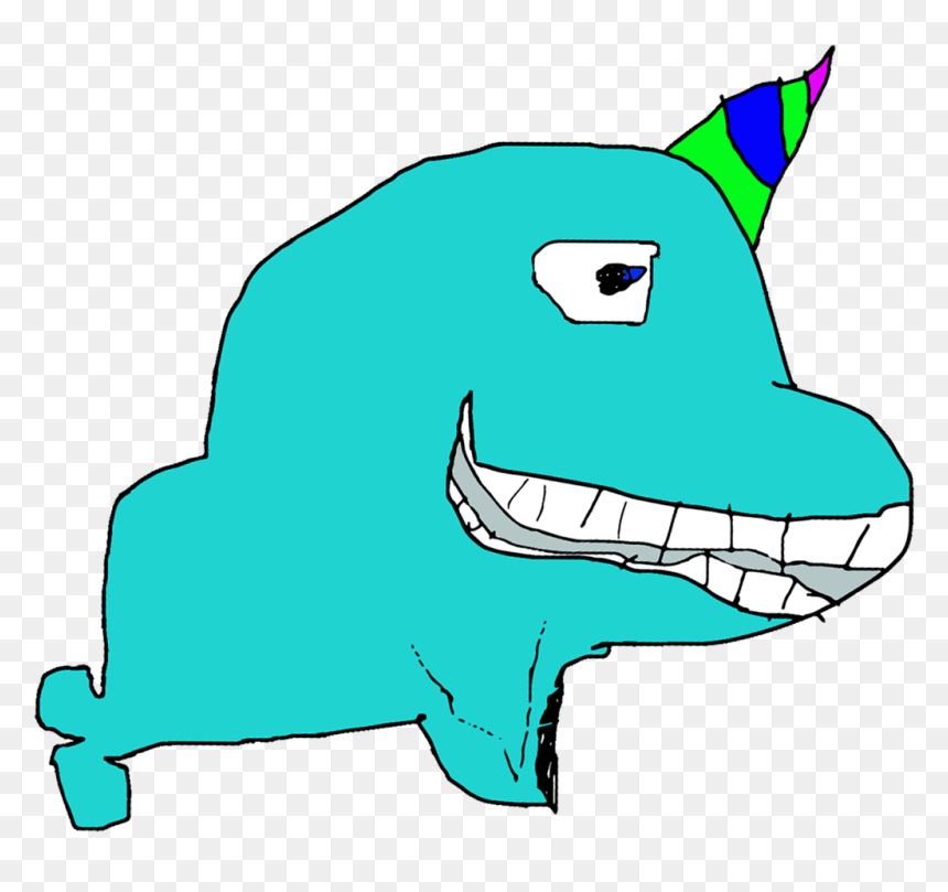 Galactic Narwhal, HD Png Download - narwhal png