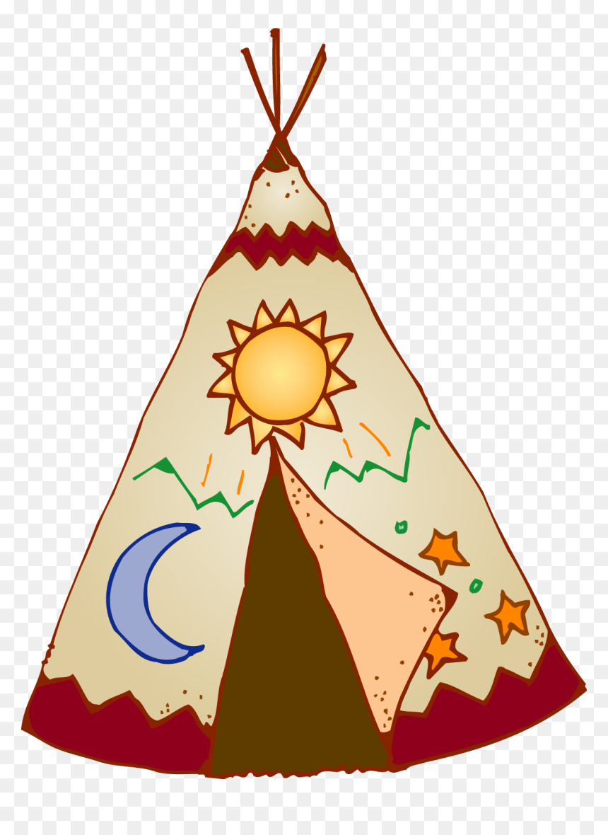 Download Hd Native American Teepee Clipart - Native American Teepee Clipart, HD Png Download - teepee png