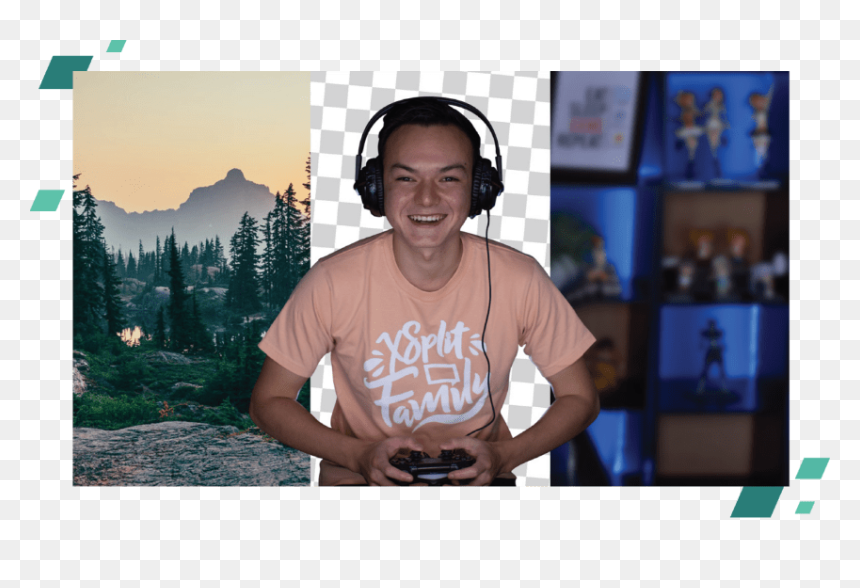 Add Depth Of Field Or Blur Your Background Entirely - Xsplit Vcam, HD Png Download - blur effect png