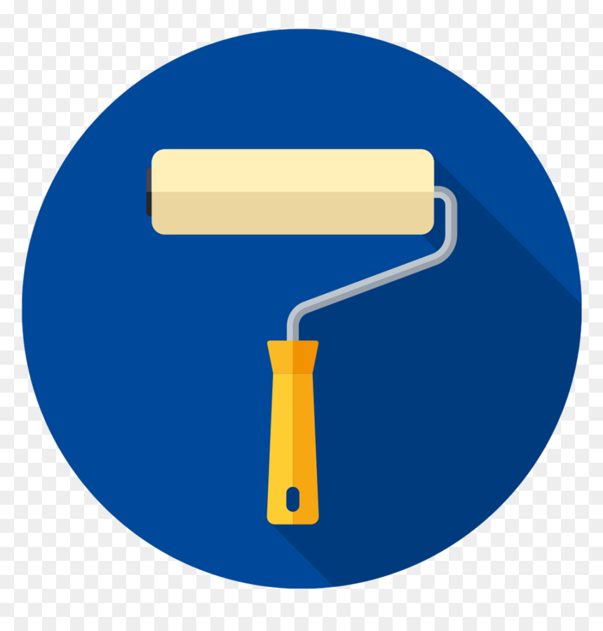 Paint Rollers / Interchangeable, HD Png Download - paint roller png