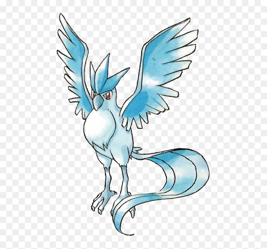 User Posted Image - Pokémon Red And Blue, HD Png Download - articuno png