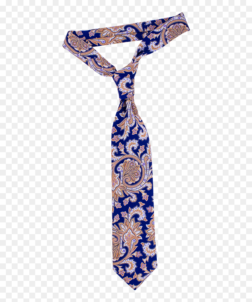Bold Paisley Necktie - Paisley, HD Png Download - paisley png