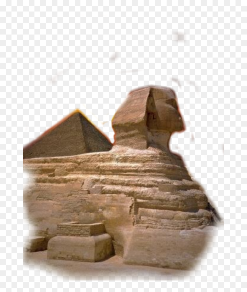 #sphinx #pyramids #egypt - Pyramide Coucher De Soleil, HD Png Download - sphinx png