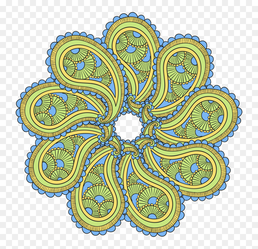 Visual Arts,paisley,motif - Angry Sun Mario Maker 2, HD Png Download - paisley png