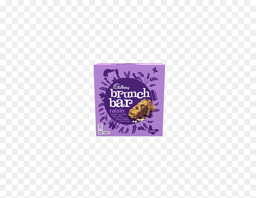 Transparent Raisins Png - Cadbury Brunch Bar Peanut, Png Download - brunch png