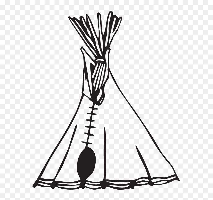 Wall Decal Bumper Sticker Tipi - Teepee Clip Art, HD Png Download - teepee png