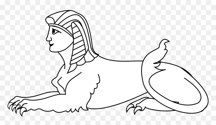 Sphinx Héraldique, HD Png Download - sphinx png