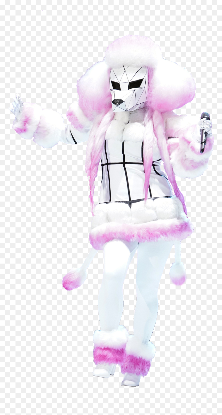 Masked Singer Poodle Revealed , Png Download, Transparent Png - singer png