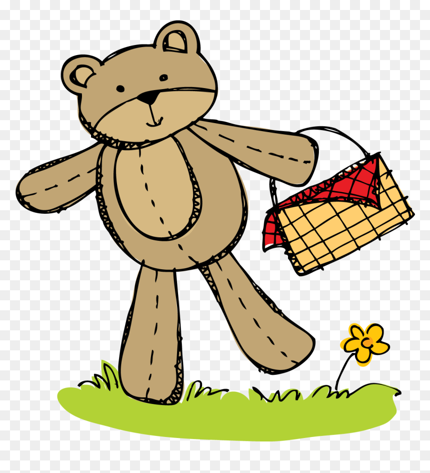 Teddy Bears - Teddy Bear Picnic Clipart, HD Png Download - picnic png