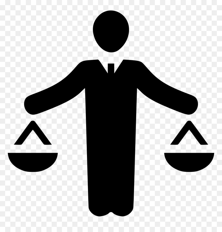 Law - Lawyer Legal Icons Free, HD Png Download - law png