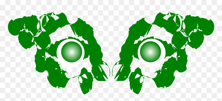 Green Demon Png, Transparent Png - demon eyes png