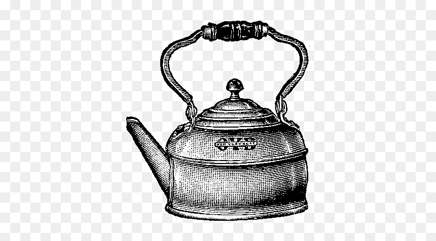 Antique Tea Pot Clip Arts - Tetera Antigua Png, Transparent Png - tea pot png
