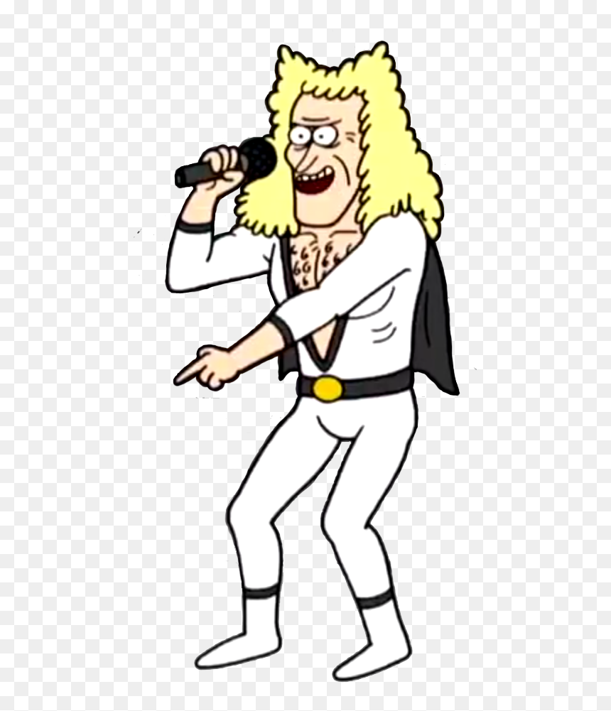 Regular Show Hair To The Throne Singer - Cartoon, HD Png Download - singer png