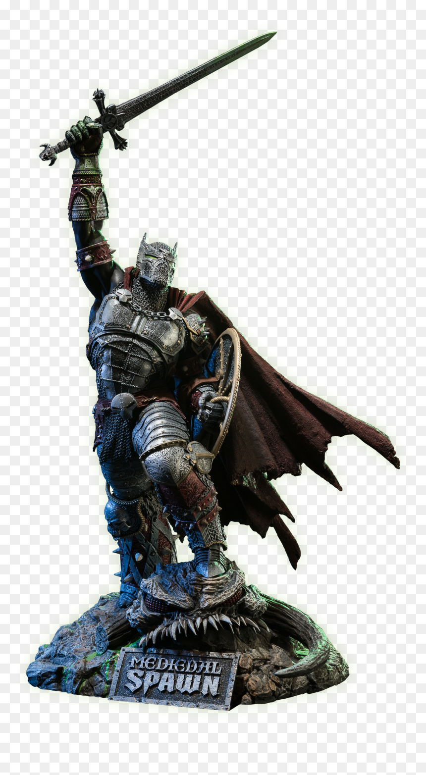 Medieval Spawn Resin Statue, HD Png Download - spawn png