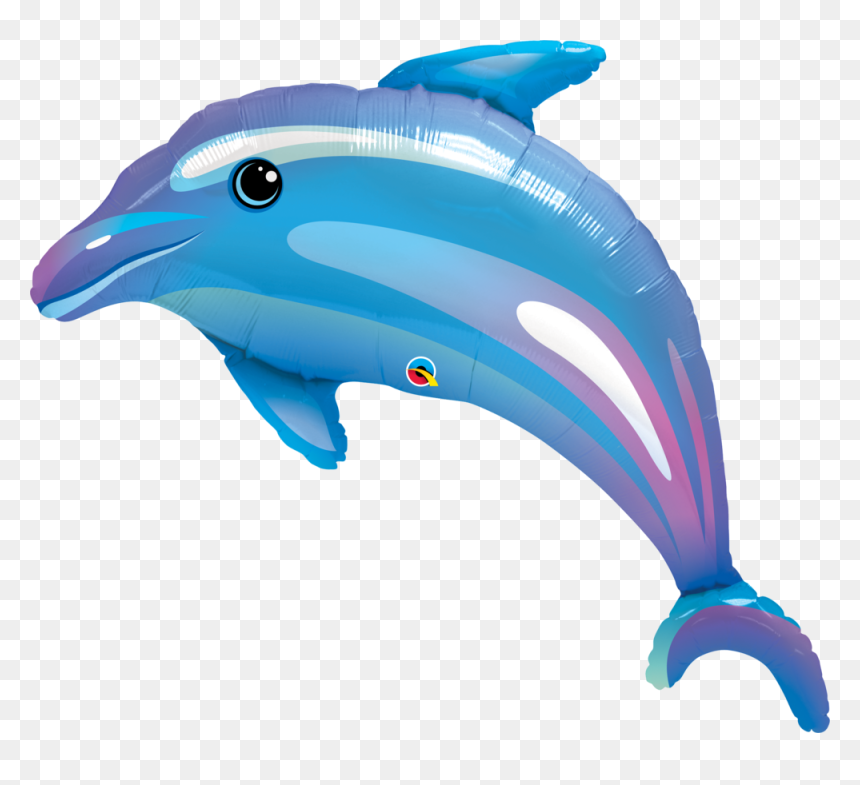 Transparent Balloon Animals Png - Dolphin Balloon, Png Download - dolphins png