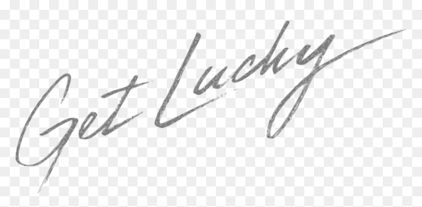 Daft Punk Get Lucky Png, Transparent Png - daft punk png