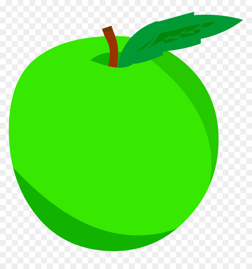Green Apple Graphics, HD Png Download - green apple png