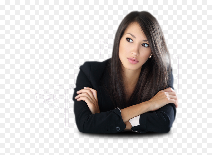 Office Woman Png - Beautiful Girl Office Png, Transparent Png - office png