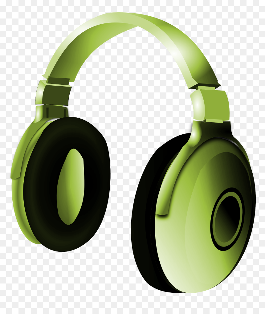 [freebie] Vector Of Headphones On Transparent Background - Transparent Transparent Background Headphones, HD Png Download - headphones vector png
