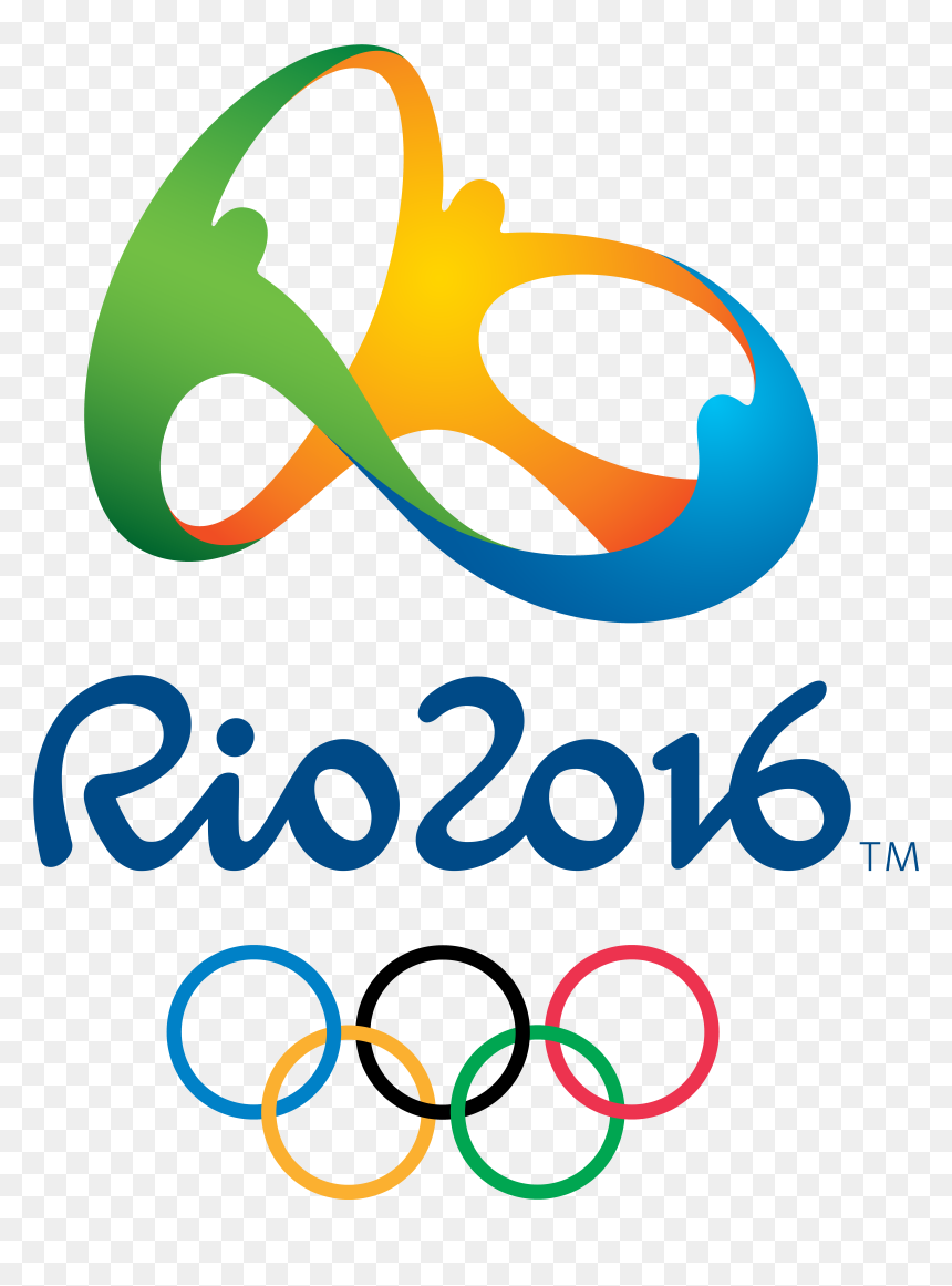 Olympic Games Rio 2016 Official Png Transparent Logo​, Png Download - olympics png