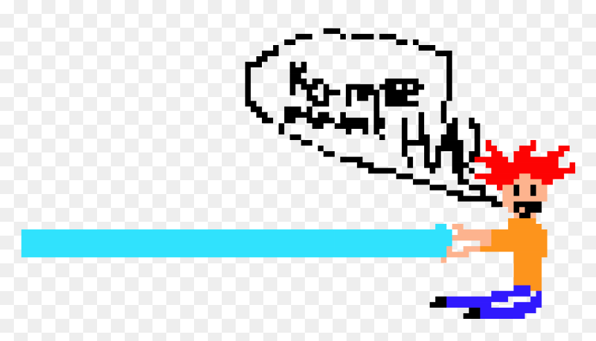 Pixel Kamehameha, HD Png Download - kamehameha png