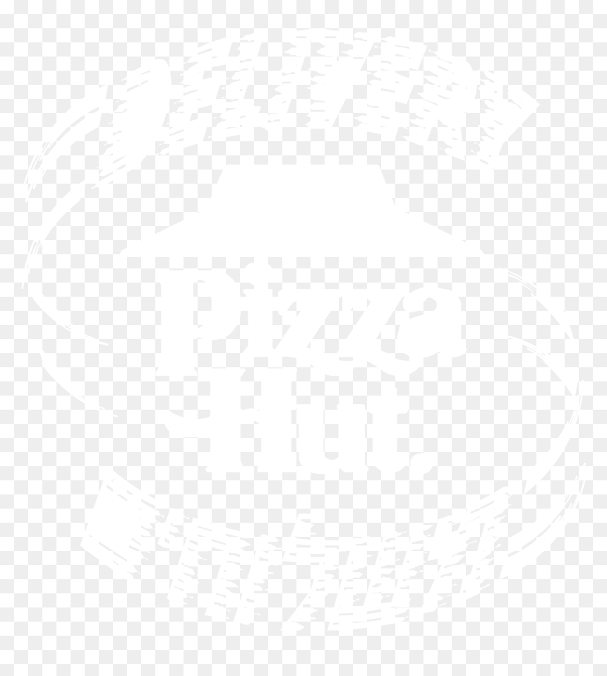 Johns Hopkins Logo White, HD Png Download - pizza hut logo png