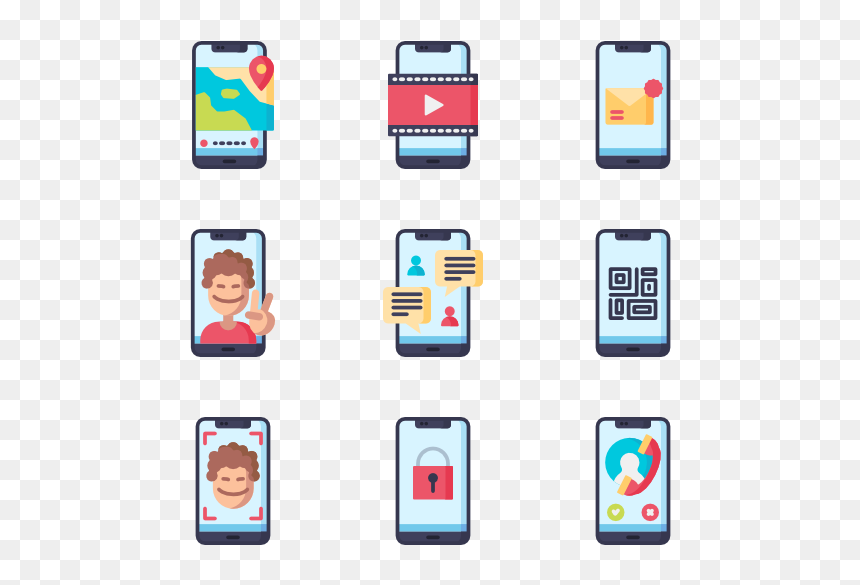 Icon, HD Png Download - cellphone icon png