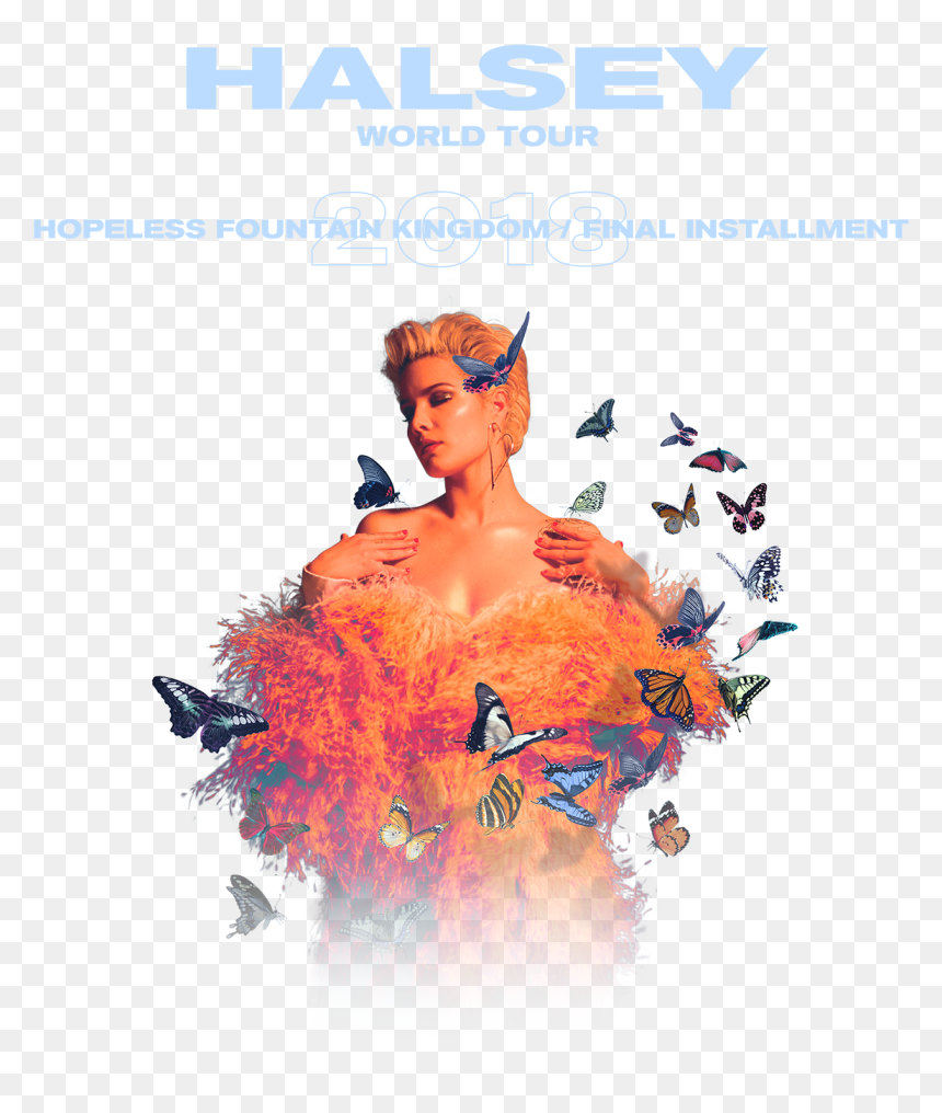 Halsey Fountain Kingdom Tour , Png Download - Halsey Hopeless Fountain Kingdom, Transparent Png - halsey png