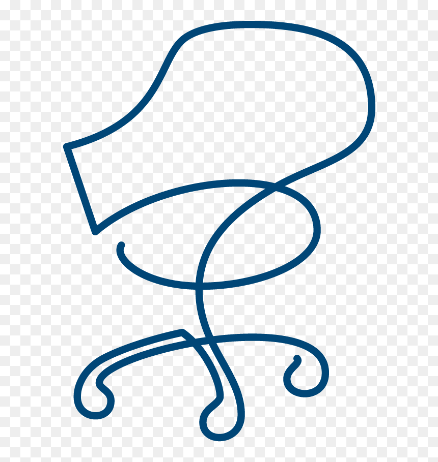 Office Furniture Icon - Illustration, HD Png Download - office png