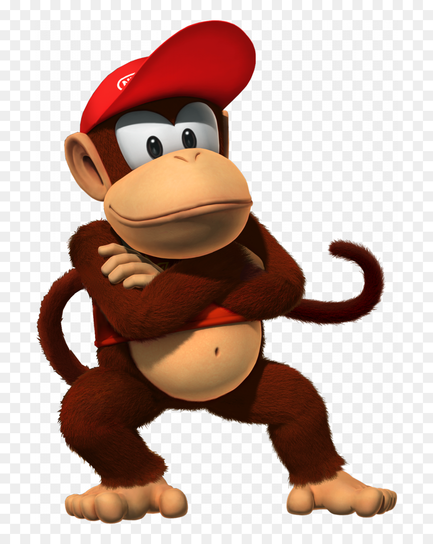 Don King Kong Jr - Donkey Kong Little Brother, HD Png Download - diddy kong png