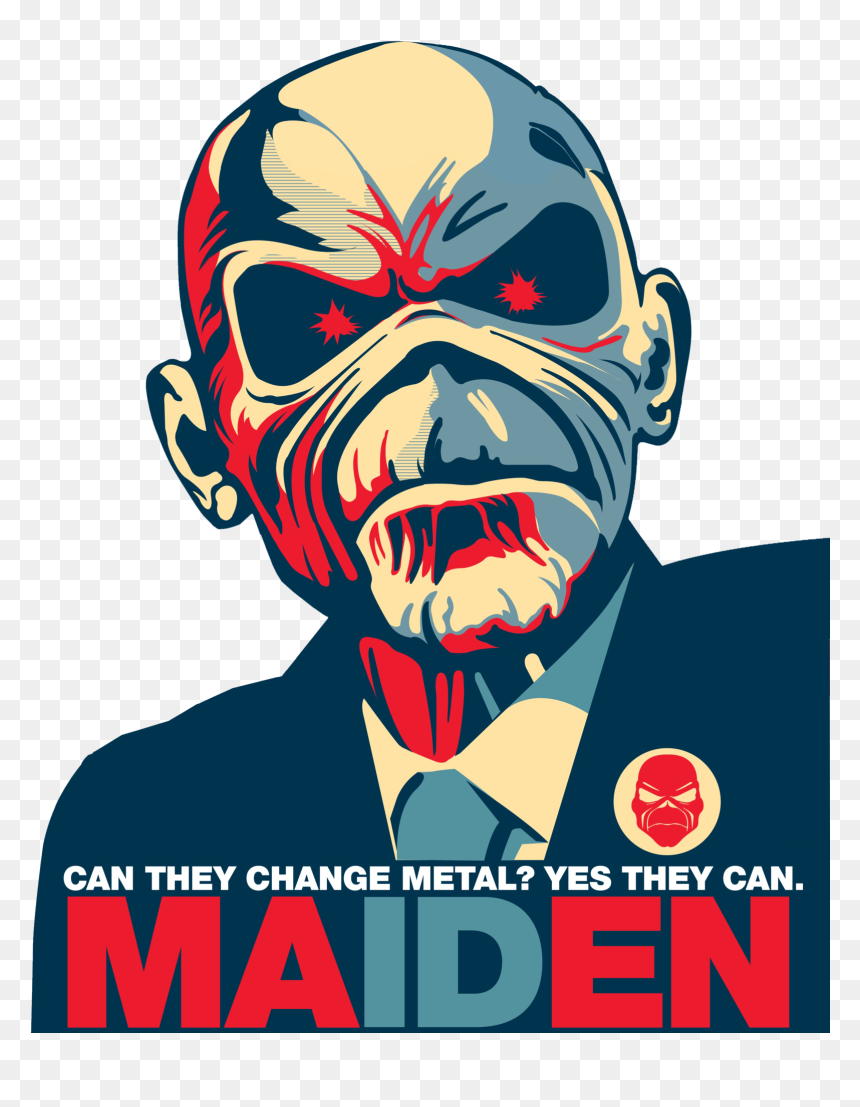 Can They Change Metal - Iron Maiden Logo Eddie, HD Png Download - iron maiden logo png