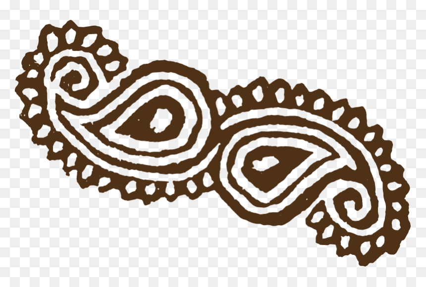Paisley-motif Clipart , Png Download - Portable Network Graphics, Transparent Png - paisley png