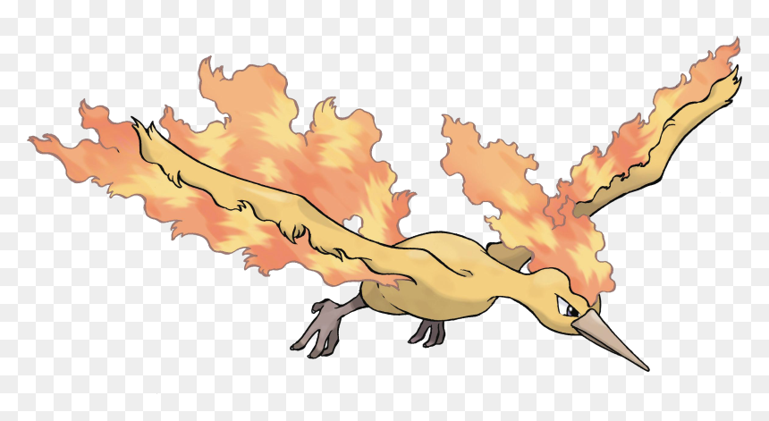 Pokemon Moltres , Png Download - Pokemon Moltres, Transparent Png - moltres png