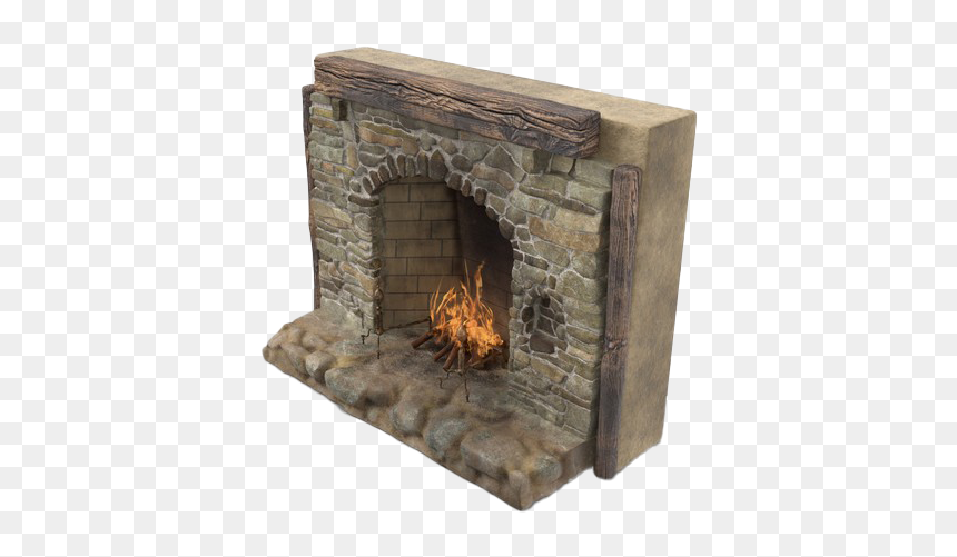 Fireplace Png Transparent Picture - Hearth, Png Download - fireplace png