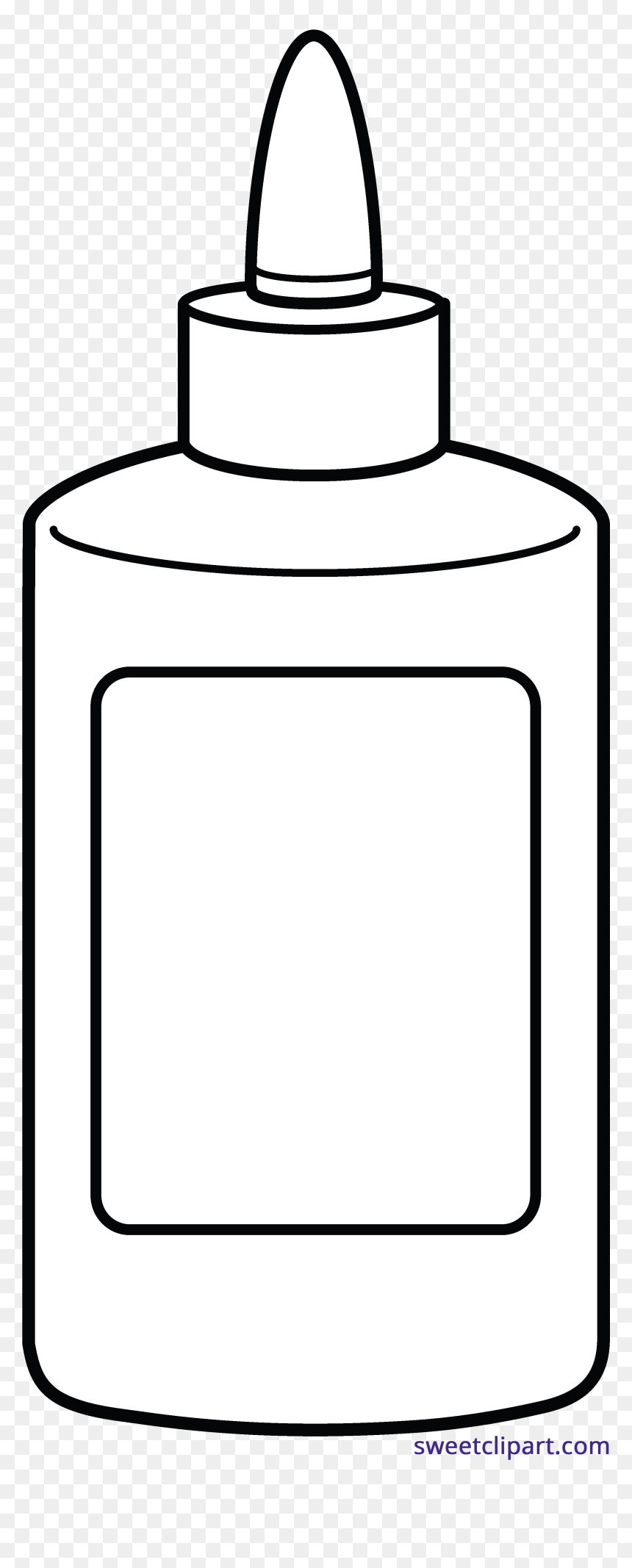Line Art Sweet Clip, HD Png Download - glue png