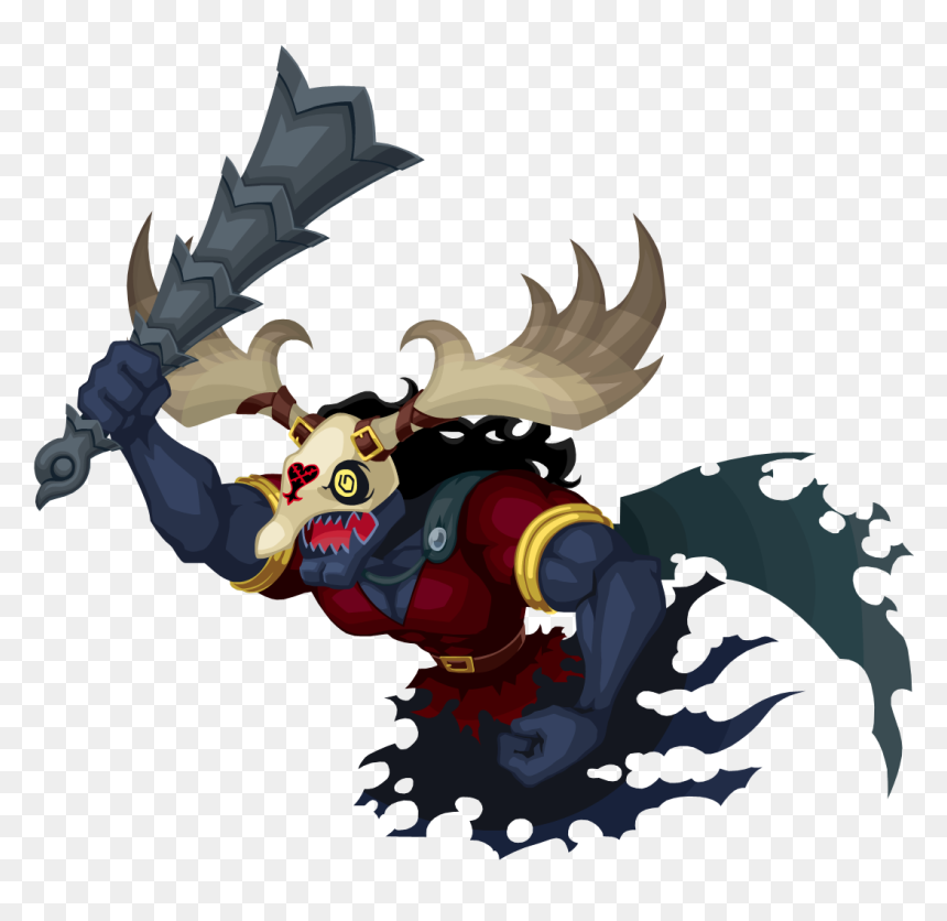 Kingdom Hearts Enraged Elk, HD Png Download - elk png