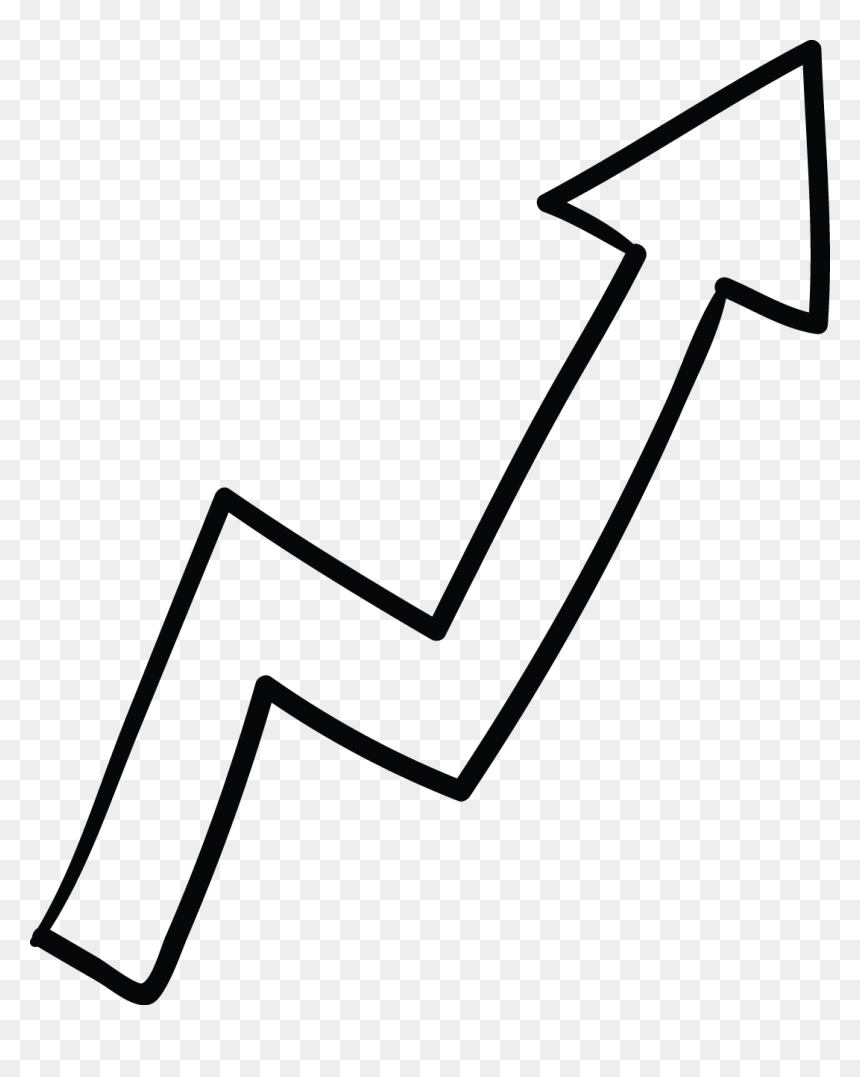 Thumb Image - White Arrow Up Png, Transparent Png - zigzag png