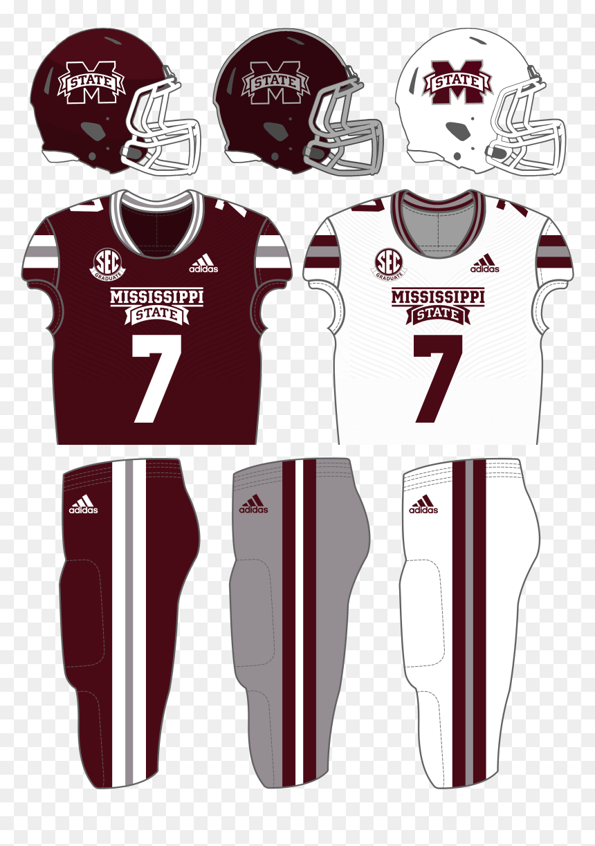 Mississippi State Fb Unis October 2018 - Mississippi State Football Uniforms 2018, HD Png Download - fb png